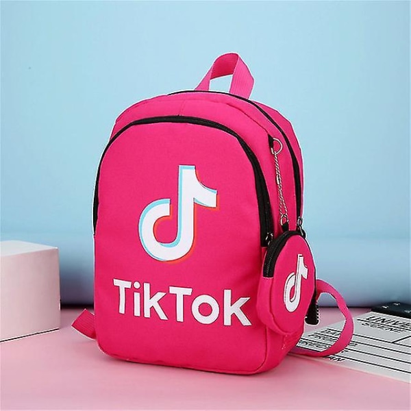 Tik Tok -reppu, sarjakuvahahmoinen reppu, koululaukku pojille ja tytöille lapsille Style 4