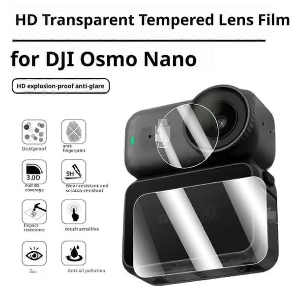 Suitable for Dji Dji Osmonano Panoramic Camera Screen Protector Skärmfilm