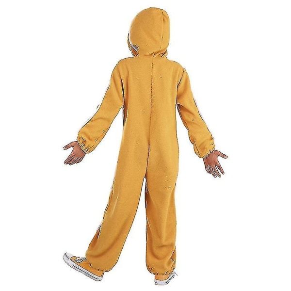 Peberkagekostume til børn, Peberkage Hætte Jumpsuit 7-9Y