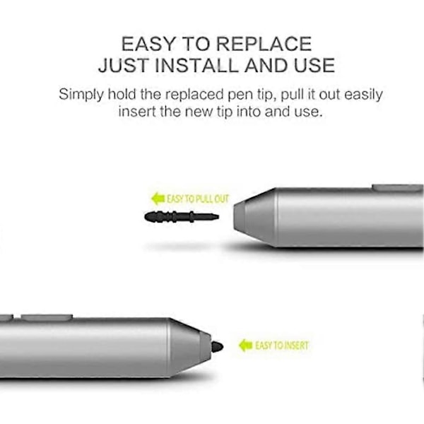 til Surface Pro 3 Pen Spids 3 stk. Udskiftningsspidser Refill til Surface Pro 3 Kontakt Stylus Pen