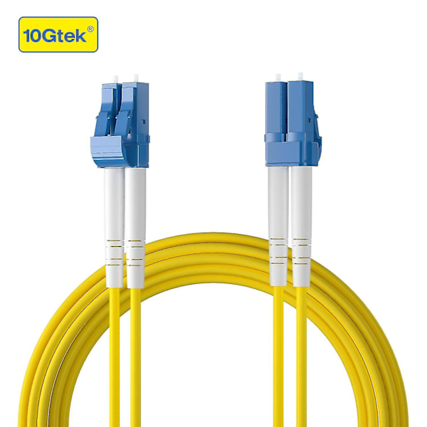 Lc-lc Smf Duplex Fiber Optisk Patch Kabel, 1-meter (3.3-ft)