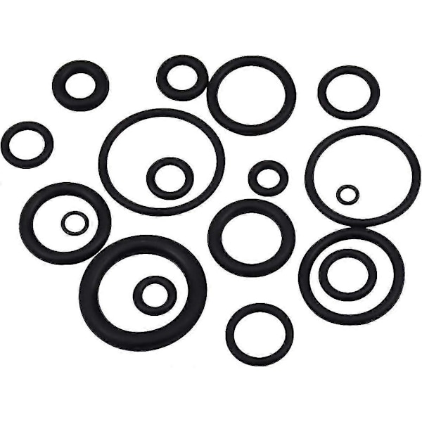 O-ring sortimentssæt i gummi, 18 størrelser, pakninger, nitril NBR til autoreparation, professionel VVS