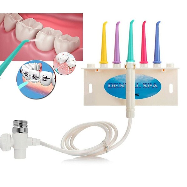 Dental Spa -hanan suihkulaite, suuvesihammasharja, hammaslankain, suuhygienialaite, hammaslääketieteellinen instrumentti, suihkulaite