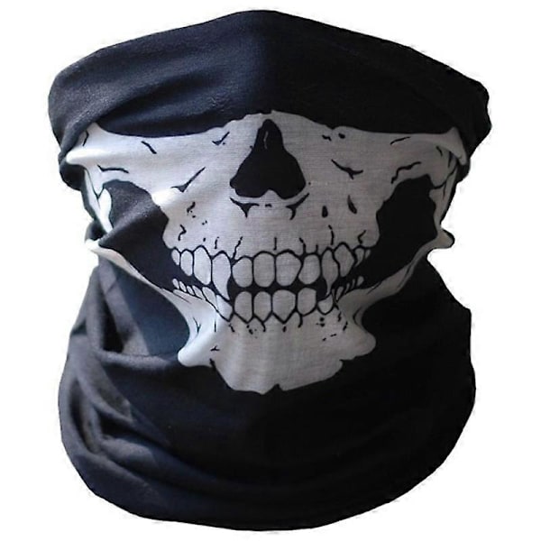 Maske Skummel Hake Maske Skjelett Spøkelse Hansker for Forestillinger, Fester, Utkledning, Festivaler (3 Deler
