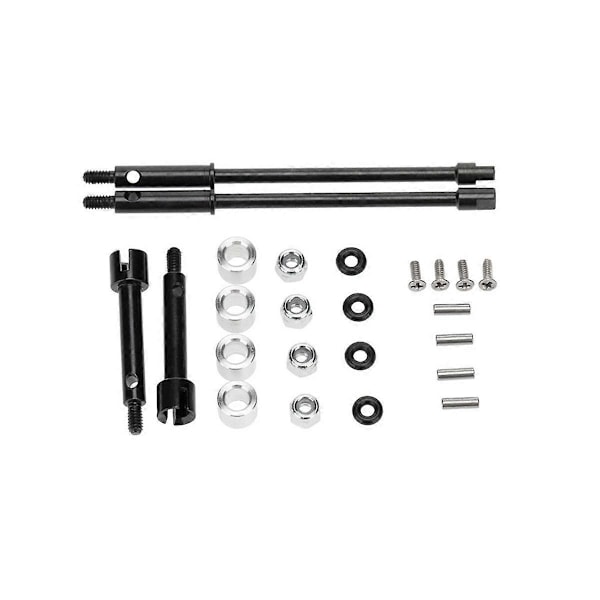 For Axial SCX24 90081 Utvidet Akselsett Hundeben er Utvidet Med 4MM på Én Side. Modifisert og Oppgradert
