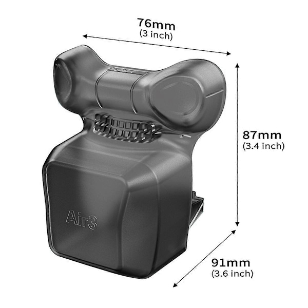til Air3 Gimbal Beskyttelsesdæksel Bærbar Opbevaring Linse Beskyttelsesdæksel Drone Tilbehør