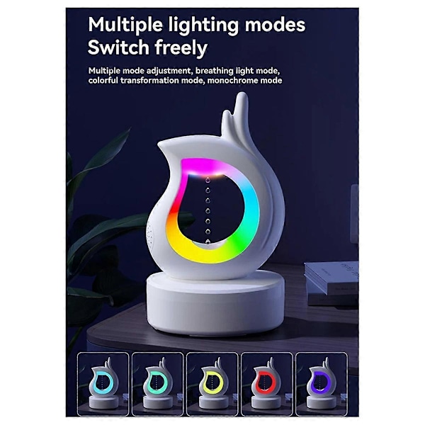 Y16 Bluetooth Högtalare Anti Luftfuktare Lågt Ljud Atmosfär RGB