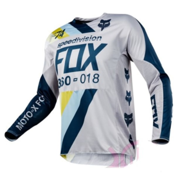 Kesän maastopyöräilyvaatteet nopeasti kuivuva hengittävä pitkähihainen T-paita style 1 XL