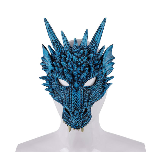 Halloween PU Dragon Mask Carnival Halloween Party PU Foam 3D Animal Dragon Mask Horror Mask Personoitu juhlanaamio
