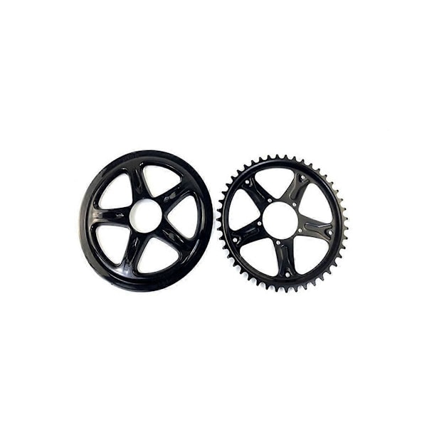 För elcykel BBS01 BBS02 Kedjehjul Ersättning Cykelkedjeskydd för BBS01B BBS02B Tandad