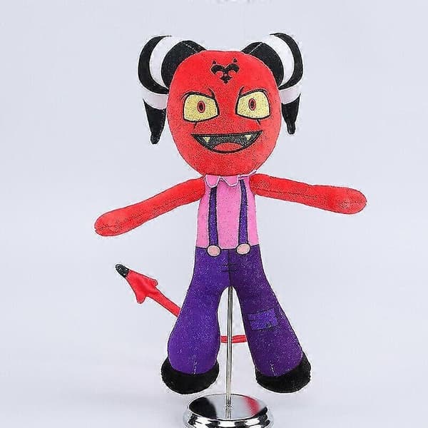 Helluva Boss 2 Pehmolelut Blitzo Moxxie Millie Loona Monster Devil Dolls 30cm Red horned devil