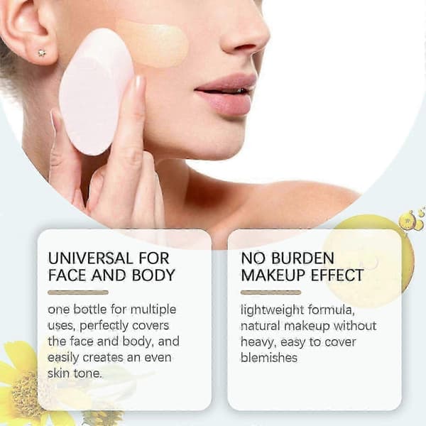 Zephoco Krämig Concealer Lättviktig Kläder Återfuktande Och Närande Klar Krämig Concealer