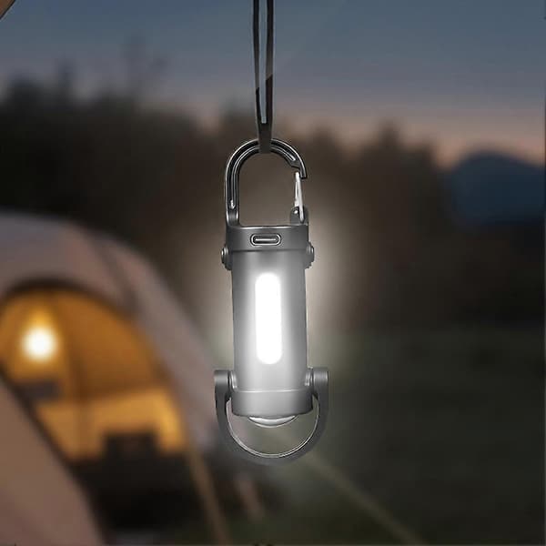 Eksplosiv Multifunksjonell Nøkkelringlampe Utendørs Bærbar Lampe