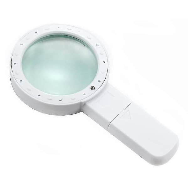 30x Suurennuslasi 12 Led-valolla ja UV-valolla HZZ
