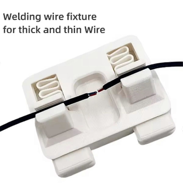 2 STK Lodefixture Høy Temperatur for Tykke og Tynne Ledningskabelklemmer Sveiseverktøy
