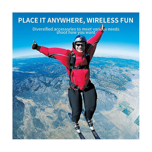 1080P HD Mini Action Camera Bærbar Opptaker Kroppskamera DV Videokamera Sportskamera for Sykling Ca