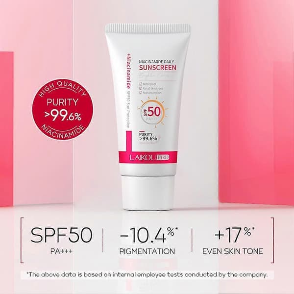 LAIKOU Niacinamid solcreme til fugt og UV-beskyttelse