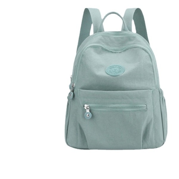 Ryggsäck för kvinnor med stor kapacitet Multifunktionell ryggsäck Lätt resväska Miniryggsäck för kvinnor Light Green