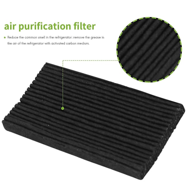 6 stk. Udskiftningsfilter til køleskabsluft, kompatibelt med Paultra2, Pure Air II Ultra 2, 24204