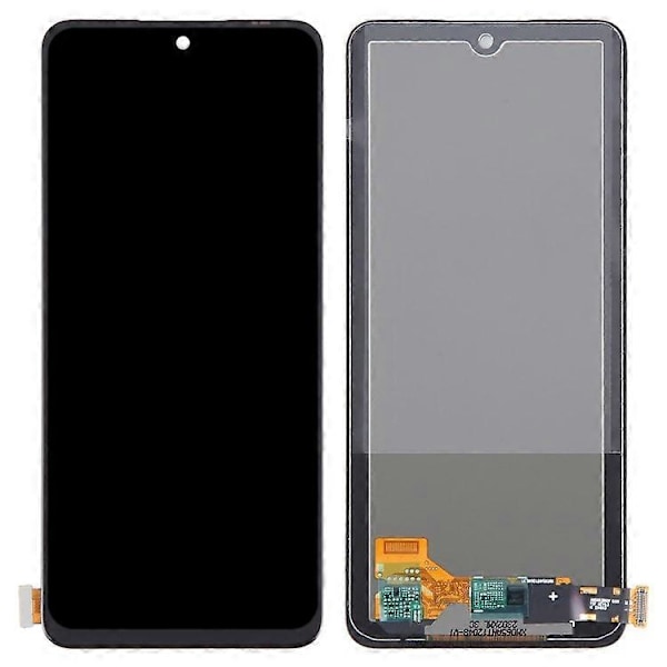 Kompatibel med Xiaomi Redmi Note 12 4G / Note 12 5G (Global) Grad C LCD-skärm och digitizer-enhet (TFT-teknik) (med
