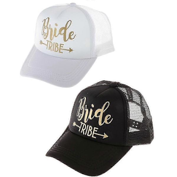 Baseballcaps til bryllup for Bride Squad, utdrikningslagstilbehør