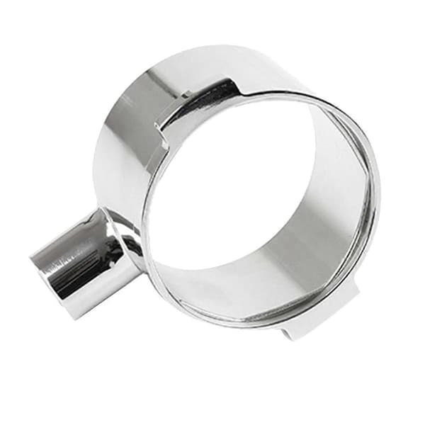 Til 51MM Rustfrit Stål Bundløst Håndtag Hoved Dobbelt Øre Tilbehør Kaffe Tilbehør Uden Filterkurv