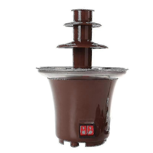 Mini 3-vånings Chokladfontän Lätt Att Montera Perfekt För Nacho Ost Bbq-färger