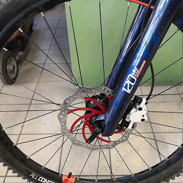 Sexbults skivbroms mountainbike landsvägscykel skivbromsrotor 203mm Cykel Skivbromsrotor med 6 Bultar Passar för Landsvägs- och Mountainbike