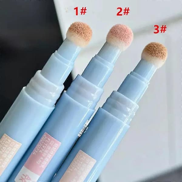 Concealerpenn, 3 farger flytende concealer med svamphode 1