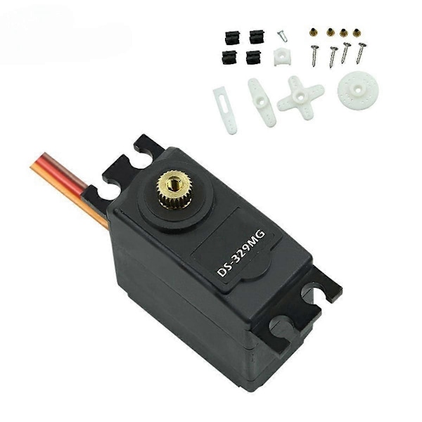 DS329MG Servo Digital Metallväxel Mini Servomotor Motor Servo för RC Bil Båt Flygplan Robot