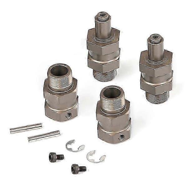 Legeringsuppgradering 24mm Hex Nav Förlängd Axel Passar för 1/5 ROVAN KM BAJA 5B Delar