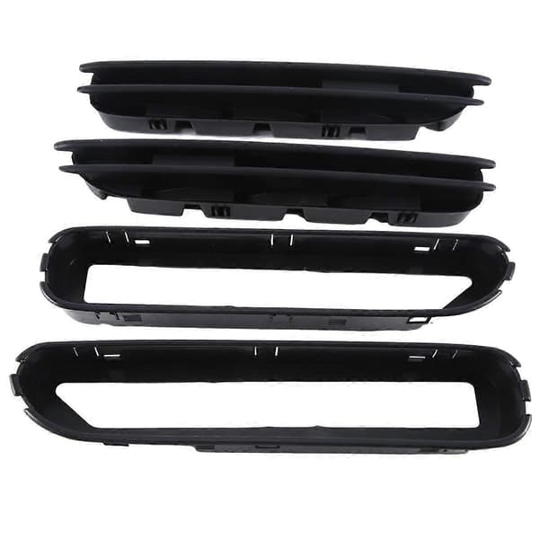 1 Par Bil Sidepanel Gitre Ventilationsåbninger til 5 Serie E60 M5 Venstre & Højre 51137896849 51137896850 Sort