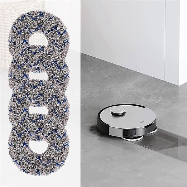 Til DEEBOT X1 OMNI/TURBO Robotstøvsuger Vaskbare Moppepuder Moppeklude Udskiftning
