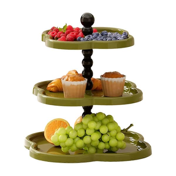 Retro Smykkestativ Fruktskål Dessertdisplay A