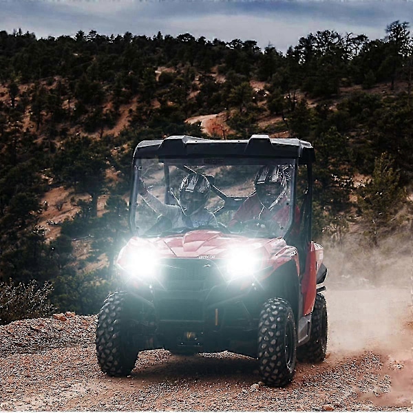 ARCTIC CAT 400 500 650 700:n korkea- ja matalakeila-LED-lamput valkoisena
