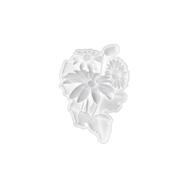 DIY Solsikke Ornament Silikoneform Krystal Resin Epoxy Håndværk Støbeform Håndlavet Hjem Væg Dec