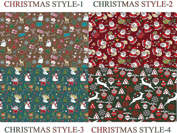 Julklappspapper för pojkar, flickor, barn, kvinnor, män, julpresent