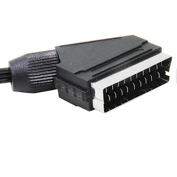 Scart - 3,5 mm, 1,4 m 3,5 mm:n miniliitin - Scart-kaapeli televisiolle, kuulokkeille ja kaiuttimelle