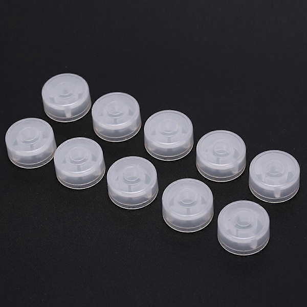 20 st/set Gitarr Effektpedal Footswitch Toppar Fotspiksskydd för Gitarr Effektpedal