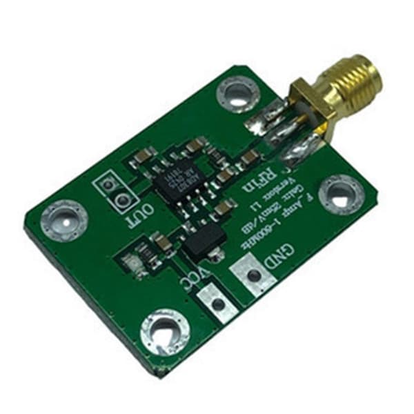 AD8307 RF Meter Logaritmisk Detektor Deteksjon 1-600MHz RF Detektor Meter