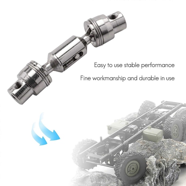 Metall Främre Bakre Drivaxel för 1/16 B16 B36 6WD Lastbil RC Bil Reservdelar