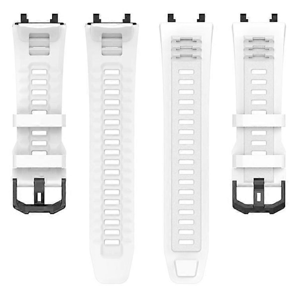 Kompatibel med Huami Amazfit Active Edge A2212 Udskiftningsarmbånd Blød Silikone Urrem White