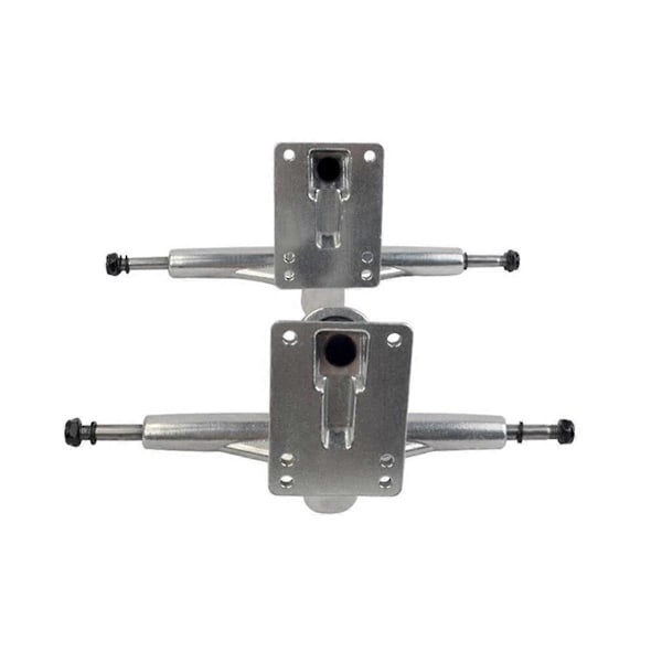 1 Par Dubbeldäck Longboard Truck 7 Tum Skateboard Stativ Truck Gravitationsgjutningsteknik