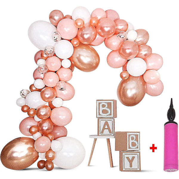 DIY Ballonggirlang Kit Ballongbåge Kit - Födelsedagsdekor