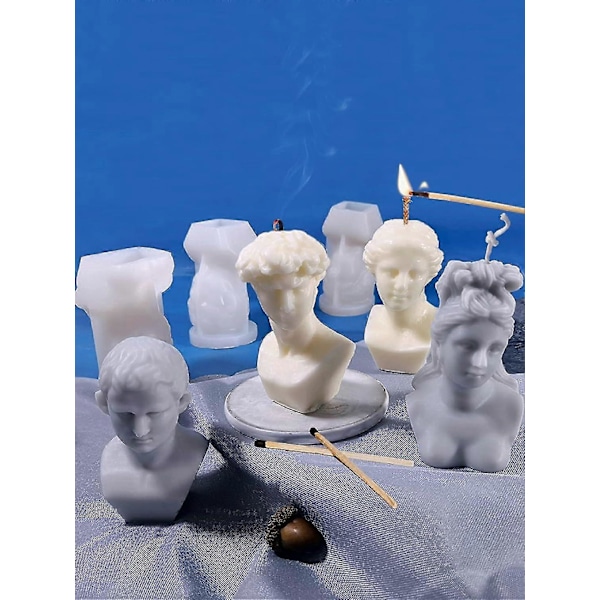 Venus Gudinde Lysform, Kropskunst Skulptur Silikoneform, Afrodite Kvindekropsform til Fremstilling