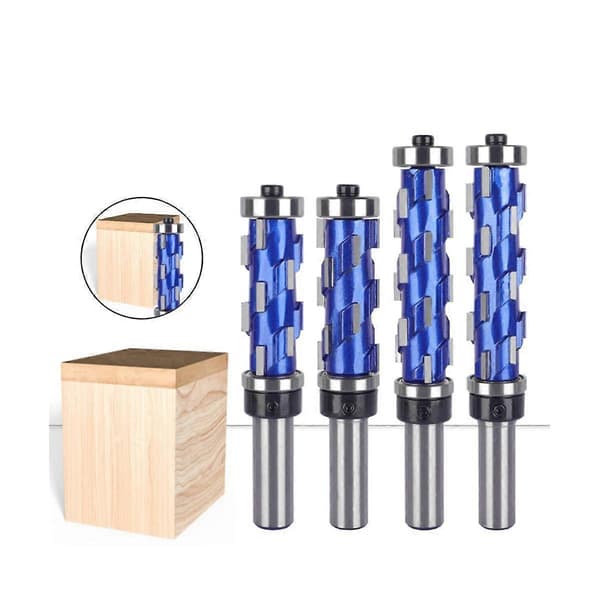 Frese 12mm 45mm Flush End Solid Carbide Spiral Dobbel Overfres for Tre