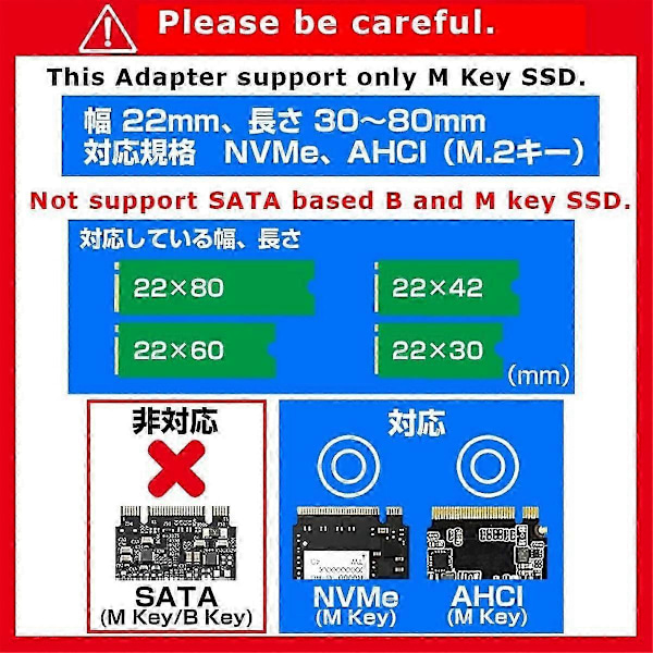 M.2 SSD - PCIe NVMe -sovitinkortti MacBook Pro/Air 2013-2017 -päivityssarjaan asennustyökalulla