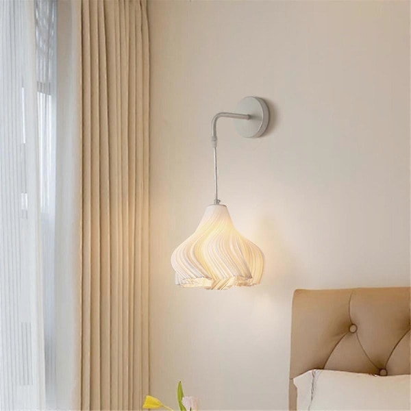 Moderne nordisk stil vegglampe LED innendørsbelysning for soverom ved sengen