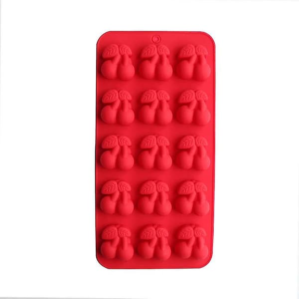 15 Hull Kirsebærform Silikonform