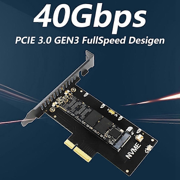 NVMe-sovitinkortti PciEX4 M Key M.2 -laajennus PCIE3.0 -sarjasovitin